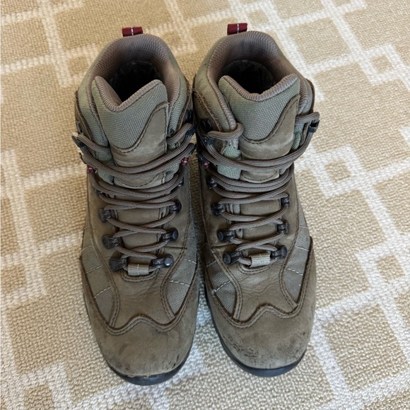 REI Monarch III GTX Gore-Tex Vibram Waterproof Hiking Boots Walnut Brown Size 8 - Picture 9 of 14